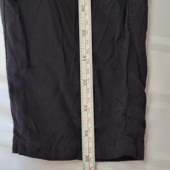 H&M MAMA MATERNITY WEAR BLACK PANTS SIZE MEDIUM WOMEN'S WEAR PREGNANCY COMFORT - Picture 6 of 15